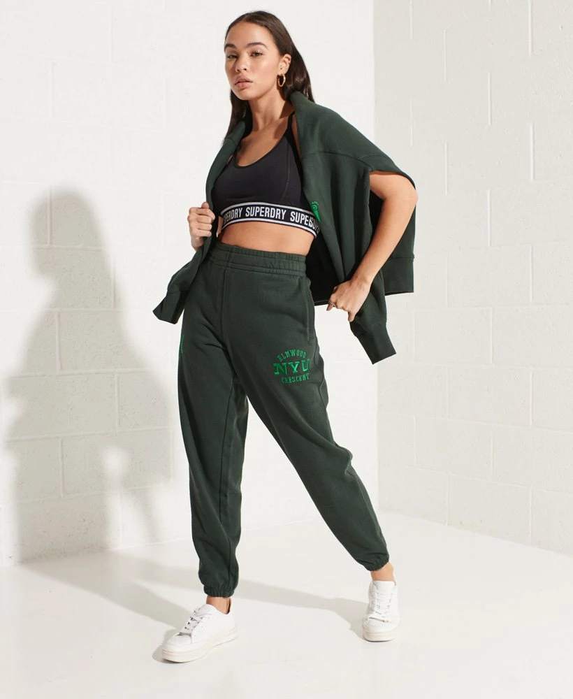 SUPERDRY College Graphic Joggers Black 1 SUPERDRY College Graphic Joggers Black