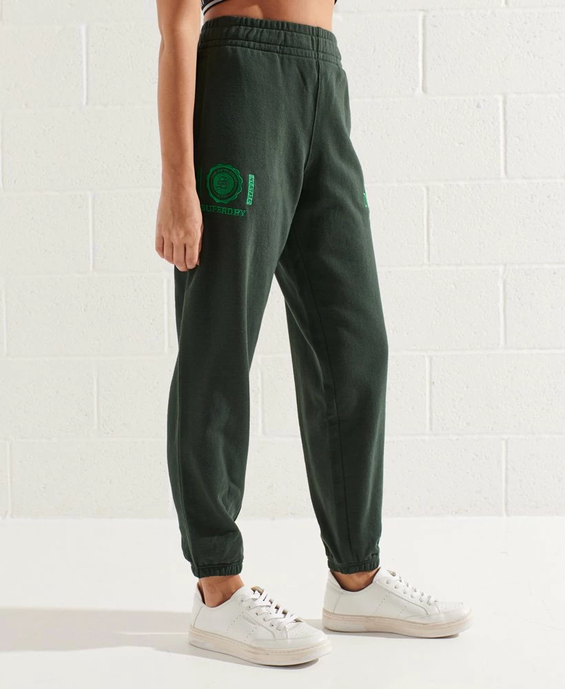 SUPERDRY College Graphic Joggers Black 2 SUPERDRY College Graphic Joggers Black - Image 2