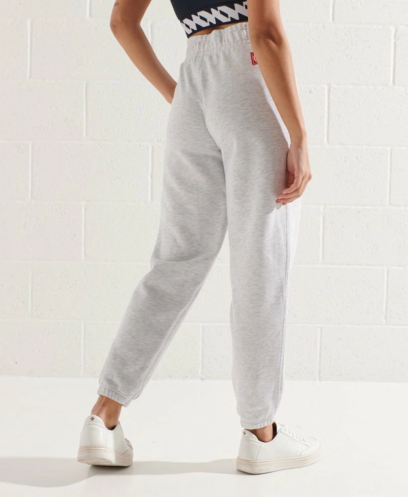 SUPERDRY College Graphic Joggers Lightning Grey Grindle 3 SUPERDRY College Graphic Joggers Lightning Grey Grindle - Image 3