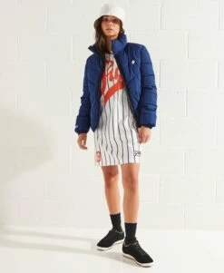 SUPERDRY Non Hooded Sports Puffer Jacket Supermarine Navy