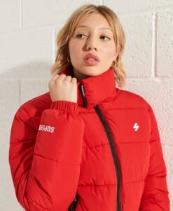 SUPERDRY Longline Sports Puffer Jacket White -Sportswear Sales 2022 upload9223368955665948721