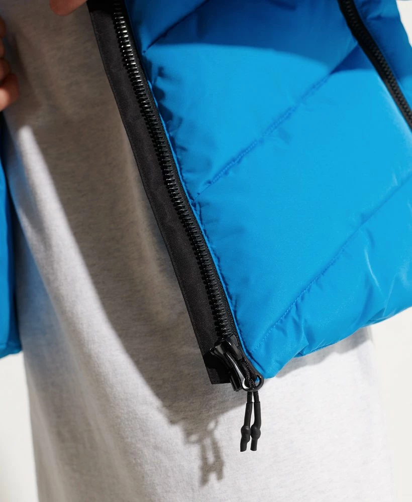 SUPERDRY Non Hooded Sports Puffer Jacket Risk Red 7 SUPERDRY Non Hooded Sports Puffer Jacket Risk Red - Image 7