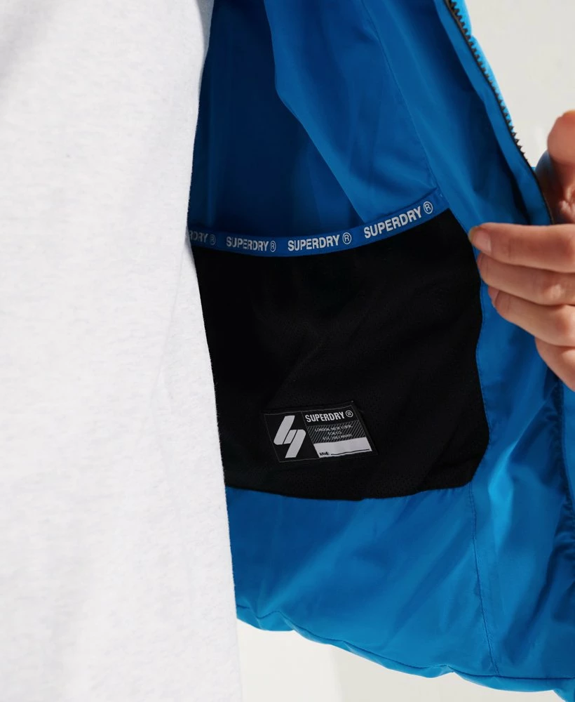 SUPERDRY Non Hooded Sports Puffer Jacket Risk Red 8 SUPERDRY Non Hooded Sports Puffer Jacket Risk Red - Image 8