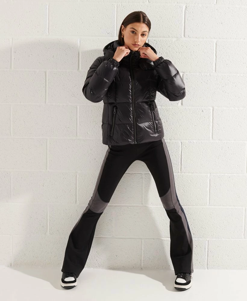 SUPERDRY Mountain Hooded Down Jacket Citrus Zest 3 SUPERDRY Mountain Hooded Down Jacket Citrus Zest - Image 3