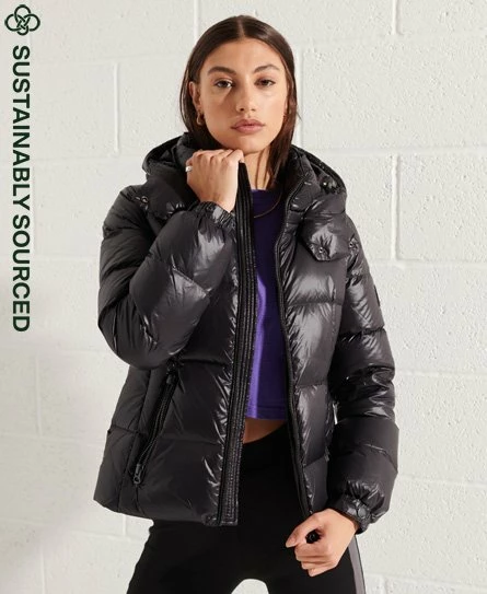 SUPERDRY Mountain Hooded Down Jacket Citrus Zest 7 SUPERDRY Mountain Hooded Down Jacket Citrus Zest - Image 7