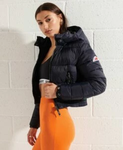 SUPERDRY Fuji Cropped Hooded Jacket High Risk Red -Sportswear Sales 2022 upload9223368955665949941