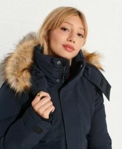 Superdry Code Everest Parka Coat Eclipse Navy -Sportswear Sales 2022 upload9223368955665950285