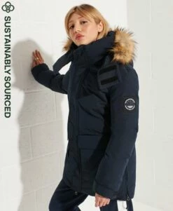 Superdry Code Everest Parka Coat Eclipse Navy -Sportswear Sales 2022 upload9223368955665950292 1