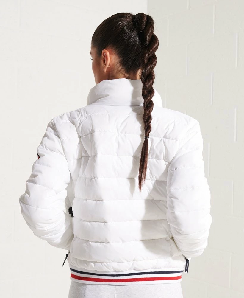 SUPERDRY Fuji Bomber Jacket Khaki 3 SUPERDRY Fuji Bomber Jacket Khaki - Image 3