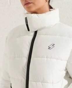 SUPERDRY Longline Sports Puffer Jacket Risk Red -Sportswear Sales 2022 upload9223368955665950680