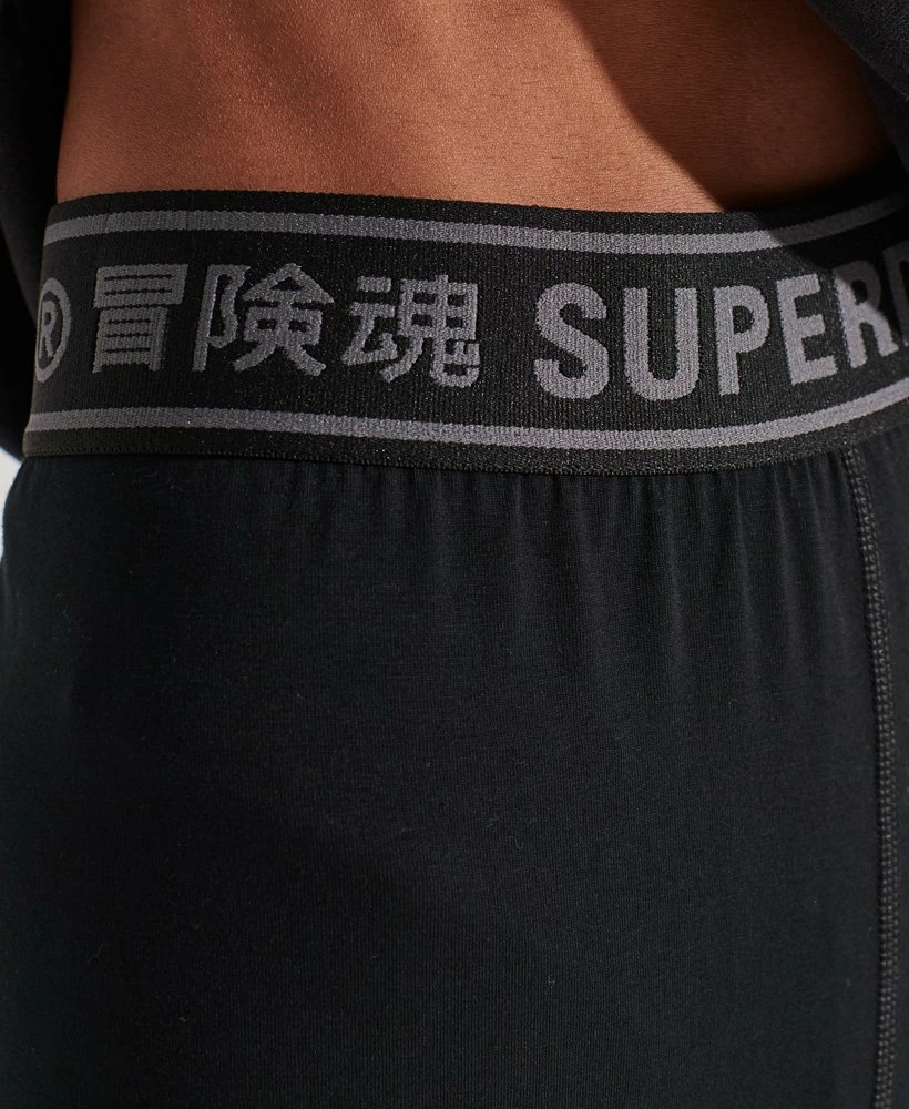 SUPERDRY Sportstyle Corporate Logo Leggings Black 3 SUPERDRY Sportstyle Corporate Logo Leggings Black - Image 3