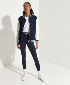 SUPERDRY Sportstyle Corporate Logo Leggings Black