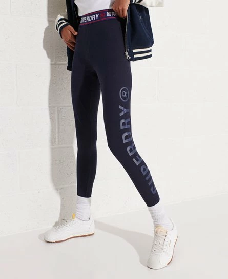 SUPERDRY Sportstyle Corporate Logo Leggings Black 6 SUPERDRY Sportstyle Corporate Logo Leggings Black - Image 6