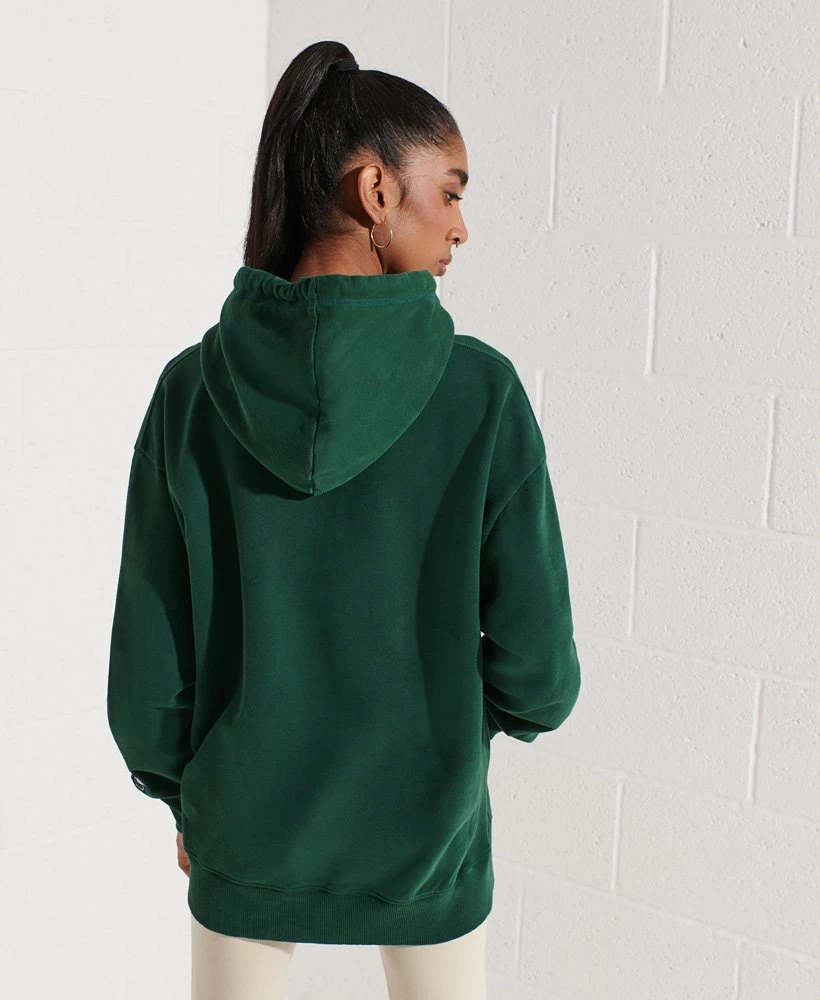 SUPERDRY City College Oversized Hoodie Optic 2 SUPERDRY City College Oversized Hoodie Optic - Image 2