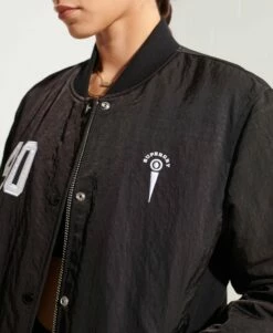 SUPERDRY Collegiate Baseball Jacket Black -Sportswear Sales 2022 upload9223368955665951774