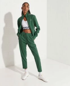 SUPERDRY Code Tape Track Top Ice Marl