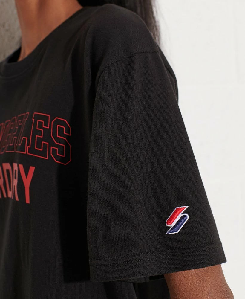 SUPERDRY City College T-shirt Black 3 SUPERDRY City College T-shirt Black - Image 3