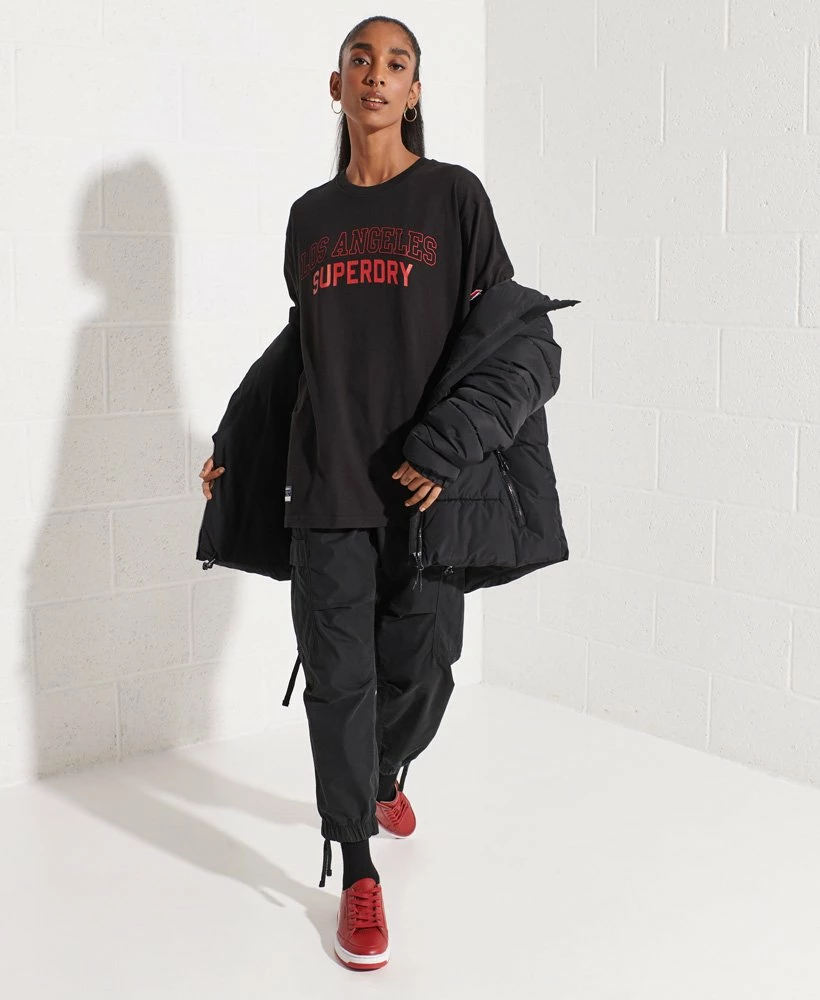 SUPERDRY City College T-shirt Black 1 SUPERDRY City College T-shirt Black