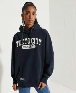 SUPERDRY City College Oversized Hoodie Eclipse Navy 17 SUPERDRY City College Oversized Hoodie Eclipse Navy -Sportswear Sales 2022 upload9223368955665951907 1