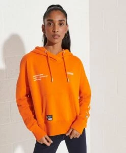 SUPERDRY Cooperate Logo Crop Hoodie Grey Marl -Sportswear Sales 2022 upload9223368955665951963 2