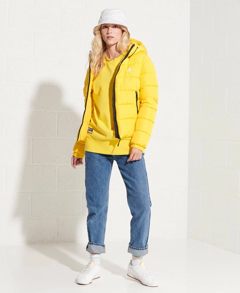 SUPERDRY Organic Cotton Essential Crew Sweatshirt Roseate Pink 1 SUPERDRY Organic Cotton Essential Crew Sweatshirt Roseate Pink