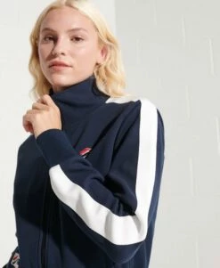 SUPERDRY Code Stripe Track Jacket Dark Moss -Sportswear Sales 2022 upload9223368955665952435