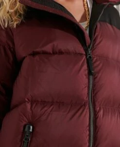 SUPERDRY College Graphic Crop Hoodie Blue Black Grindle