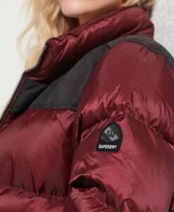 SUPERDRY Code Longline Down Puffer Coat Port -Sportswear Sales 2022 upload9223368955665952615