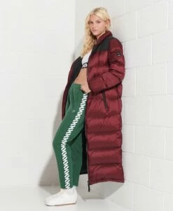 SUPERDRY Code Longline Down Puffer Coat Port -Sportswear Sales 2022 upload9223368955665952618