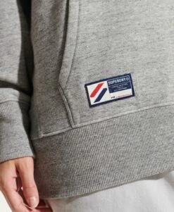 SUPERDRY City College Oversized Hoodie Optic -Sportswear Sales 2022 upload9223368955665952648