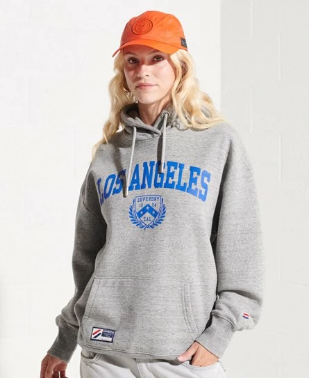 SUPERDRY City College Oversized Hoodie Eclipse Navy 10 SUPERDRY City College Oversized Hoodie Eclipse Navy - Image 10