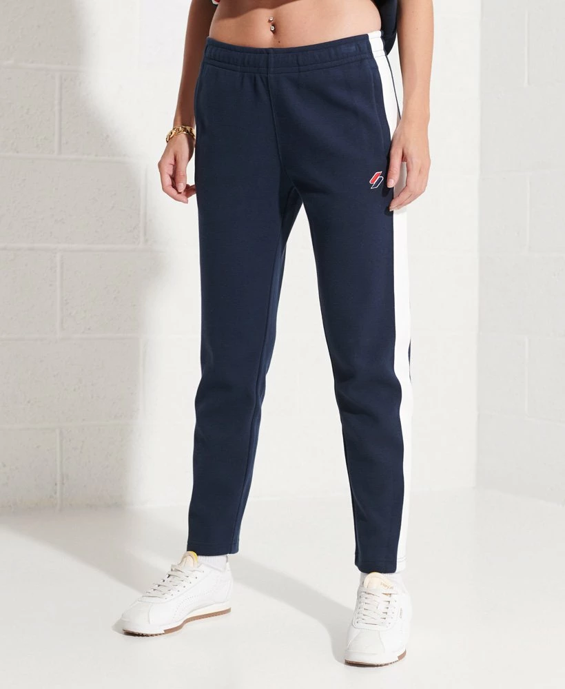 SUPERDRY Code Trackpants Darkest Charcoal Marl 2 SUPERDRY Code Trackpants Darkest Charcoal Marl - Image 2