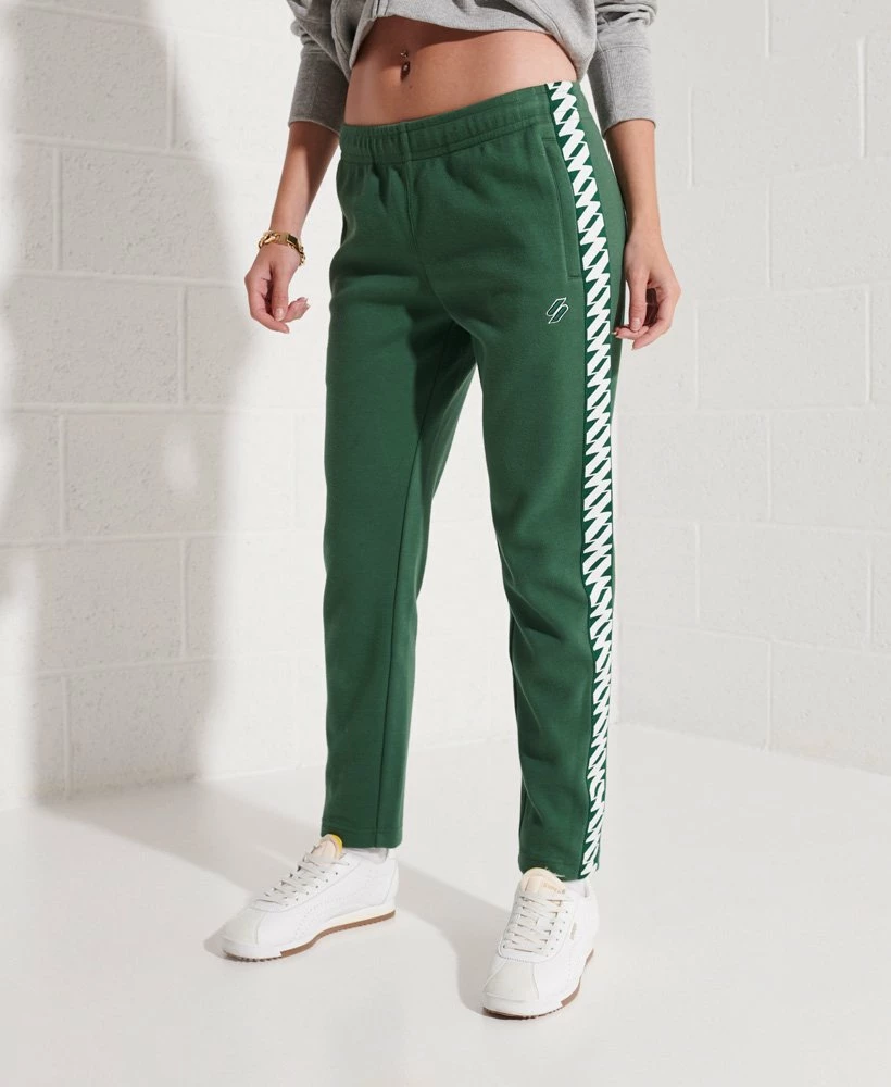SUPERDRY Code Tape Trackpants Dark Green 3 SUPERDRY Code Tape Trackpants Dark Green - Image 3
