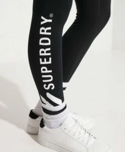 SUPERDRY Code Logo Elastic Leggings Deep Navy -Sportswear Sales 2022 upload9223368955665952695