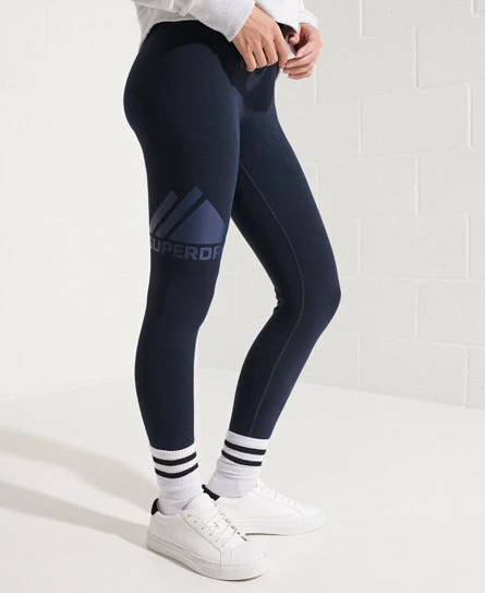 SUPERDRY Mountain High Waisted Leggings Eclipse Navy 6 SUPERDRY Mountain High Waisted Leggings Eclipse Navy - Image 6