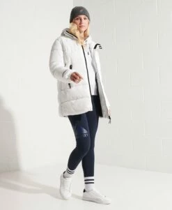 SUPERDRY Mountain High Waisted Leggings Hot Pink