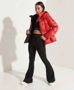 SUPERDRY Mountain Hooded Down Jacket Atmosphere Blue