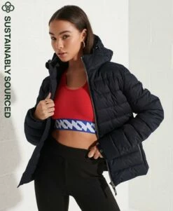 SUPERDRY Metallic Fuji Puffer Jacket Black Metallic 14 SUPERDRY Metallic Fuji Puffer Jacket Black Metallic -Sportswear Sales 2022 upload9223368955665953259 1