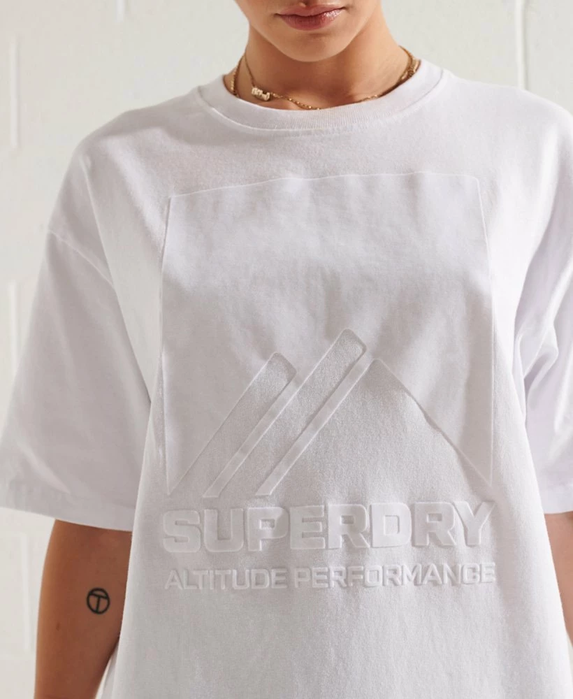 SUPERDRY Mountain Sport Block T-Shirt Optic 2 SUPERDRY Mountain Sport Block T-Shirt Optic - Image 2