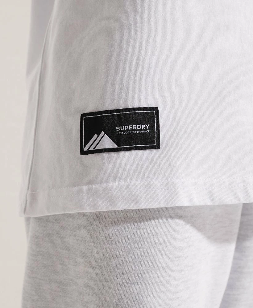 SUPERDRY Mountain Sport Block T-Shirt Optic 3 SUPERDRY Mountain Sport Block T-Shirt Optic - Image 3
