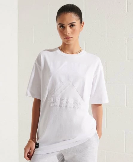 SUPERDRY Mountain Sport Block T-Shirt Optic 6 SUPERDRY Mountain Sport Block T-Shirt Optic - Image 6