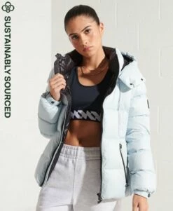 SUPERDRY Mountain Hooded Down Jacket Citrus Zest -Sportswear Sales 2022 upload9223368955665953628