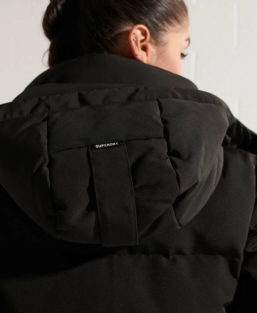 SUPERDRY Code Everest Bomber Jacket Black 5 SUPERDRY Code Everest Bomber Jacket Black - Image 5