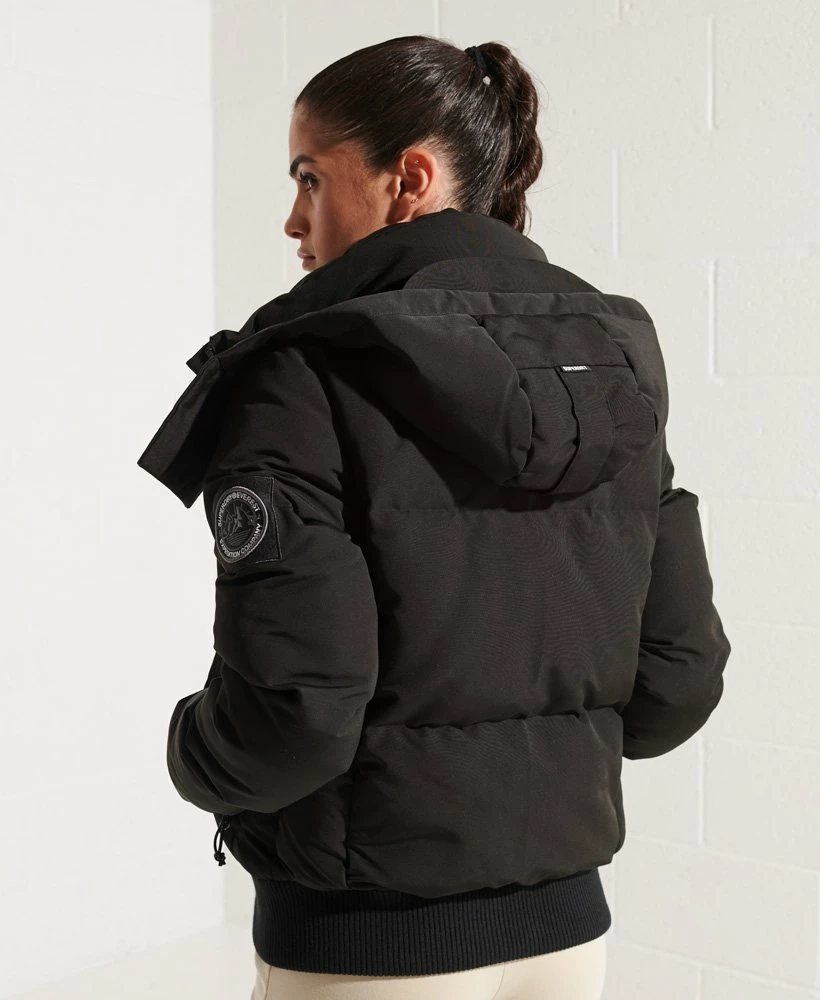 SUPERDRY Code Everest Bomber Jacket Black 2 SUPERDRY Code Everest Bomber Jacket Black - Image 2