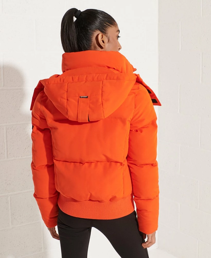 SUPERDRY Code Everest Bomber Jacket Expedition Red 2 SUPERDRY Code Everest Bomber Jacket Expedition Red - Image 2