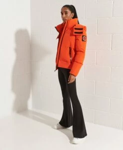 SUPERDRY Code Everest Bomber Jacket Expedition Red