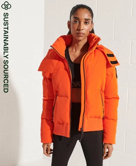 SUPERDRY Code Everest Bomber Jacket Expedition Red 10 SUPERDRY Code Everest Bomber Jacket Expedition Red - Image 10