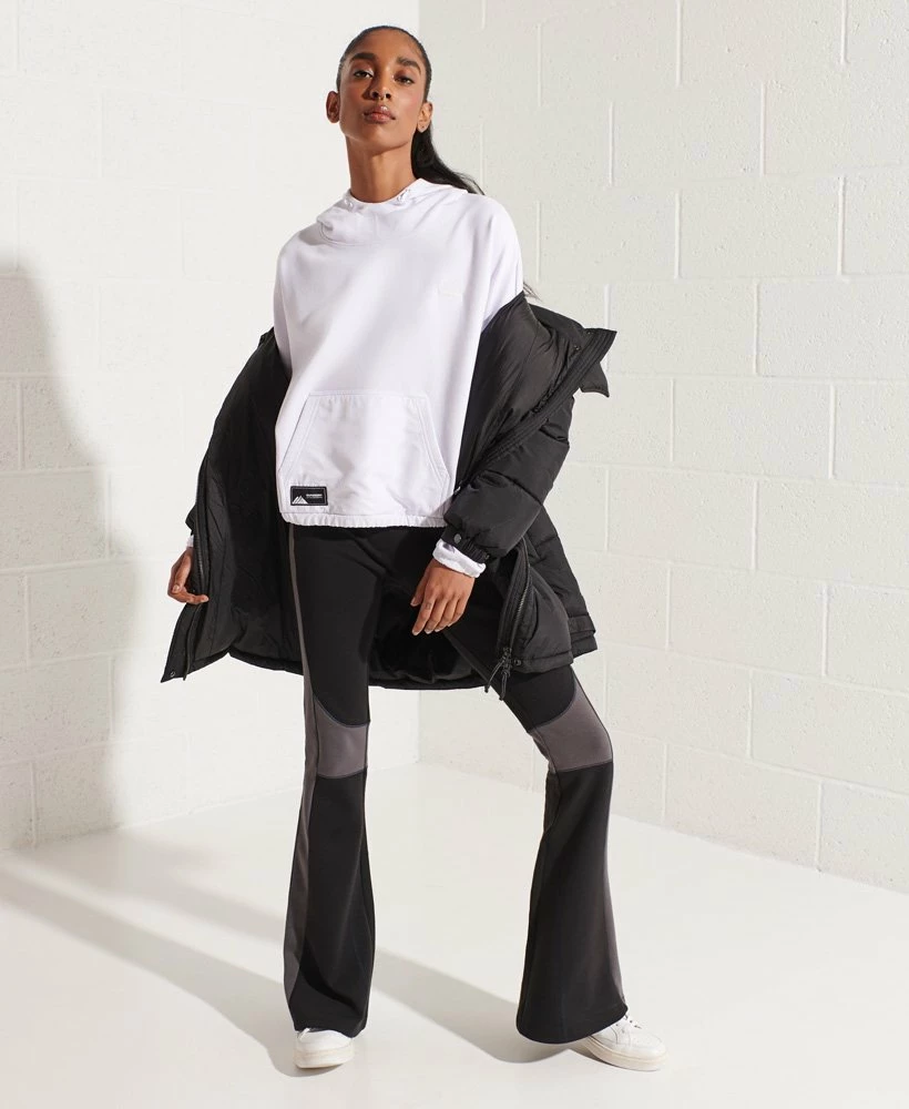 SUPERDRY Mountain Tech Crop Hoodie Jaffa 1 SUPERDRY Mountain Tech Crop Hoodie Jaffa