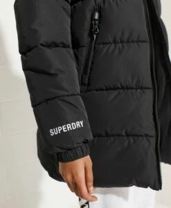 SUPERDRY Longline Sports Puffer Jacket Risk Red -Sportswear Sales 2022 upload9223368955665955817