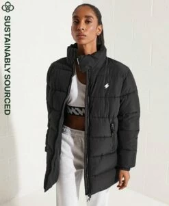 SUPERDRY Longline Sports Puffer Jacket White -Sportswear Sales 2022 upload9223368955665955821 1